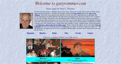 Desktop Screenshot of garywimmer.com